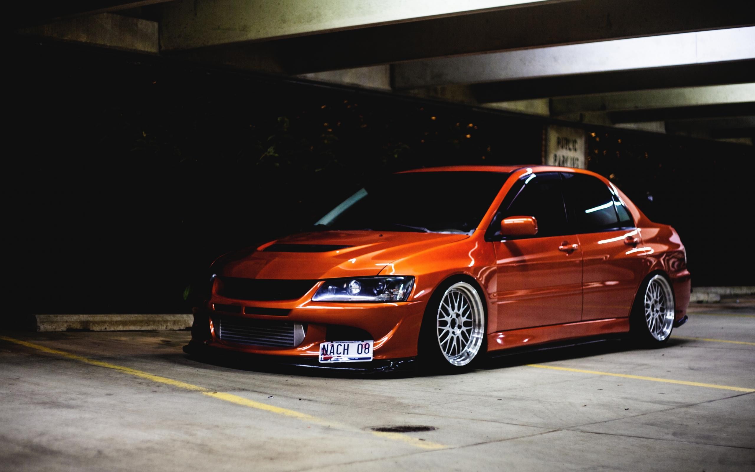 Mitsubishi lancer evolution форсаж